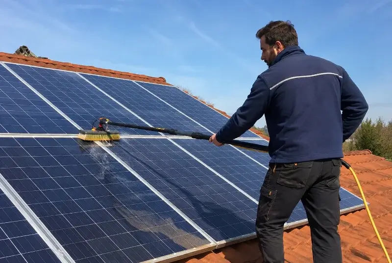 Nettoyage et entretien de panneaux solaires à Kutzenhausen